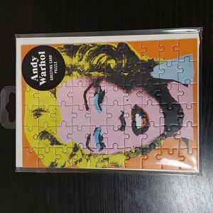 Limited Edition Andy Warhol Greeting Card Puzzle- Marilyn Monroe